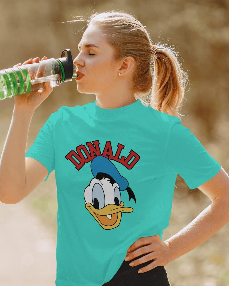 Donald | 100% Combed Cotton Round Neck T-Shirt